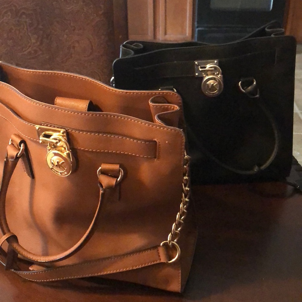 2 Micheal Kors bags